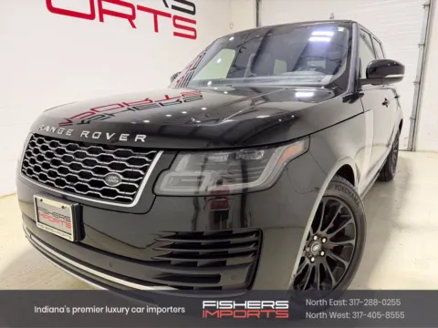 Black 2018 Land Rover Range Rover HSE for sale in Fishers, IN