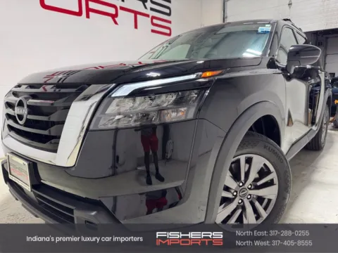 Black 2023 Nissan Pathfinder SV for sale in Fishers, IN