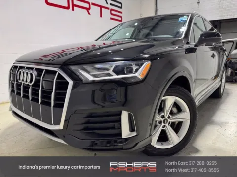 Black 2023 Audi Q7 45 Premium Plus for sale in Fishers, IN