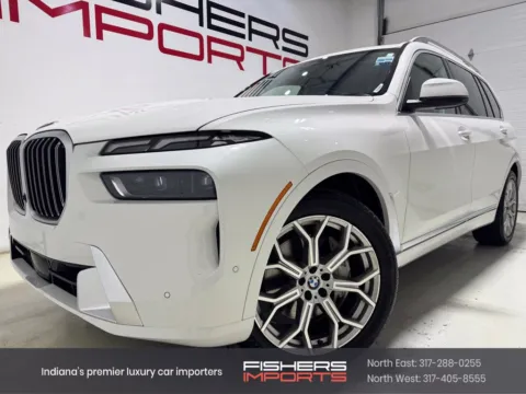 White 2023 BMW X7 xDrive40i for sale in Fishers, IN