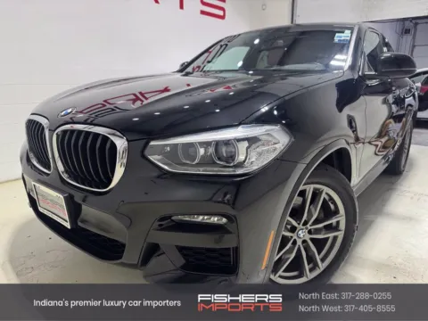 Black 2020 BMW X4 xDrive30i for sale in Fishers, IN