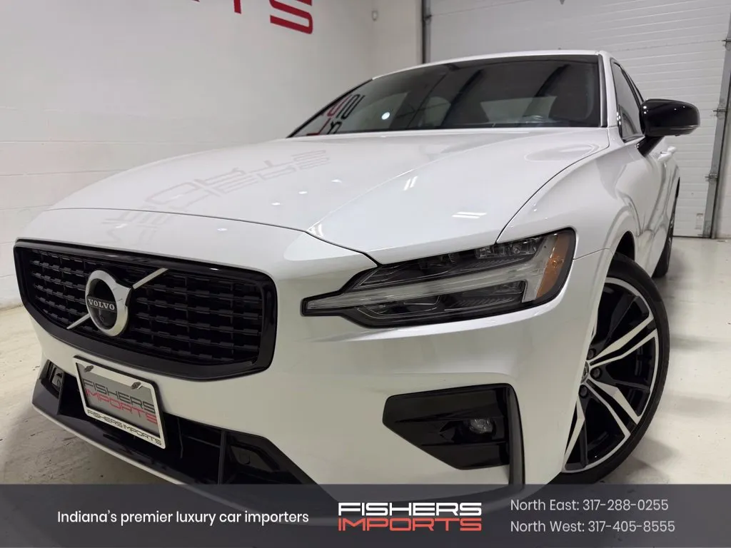 White 2021 Volvo S60 T5 R-Design for sale in Fishers, IN