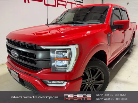 Red 2022 Ford F-150 Lariat for sale in Fishers, IN