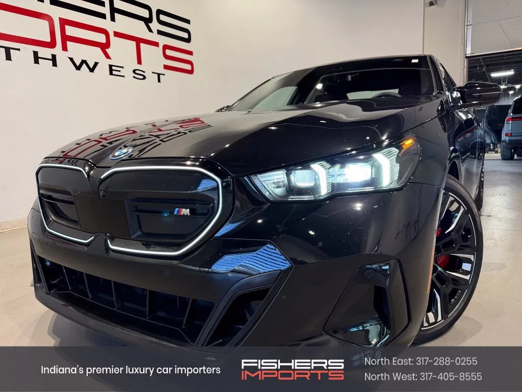 Black 2024 BMW i5 M60 for sale in Indianapolis, IN