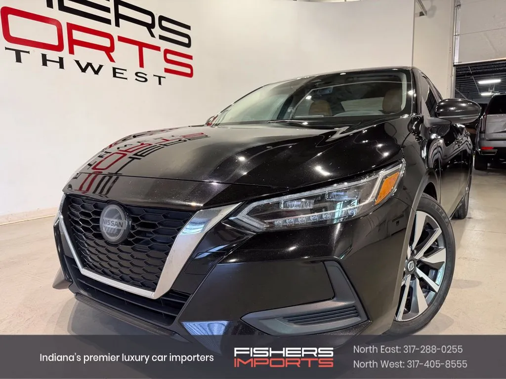 Black 2020 Nissan Sentra SV for sale in Indianapolis, IN