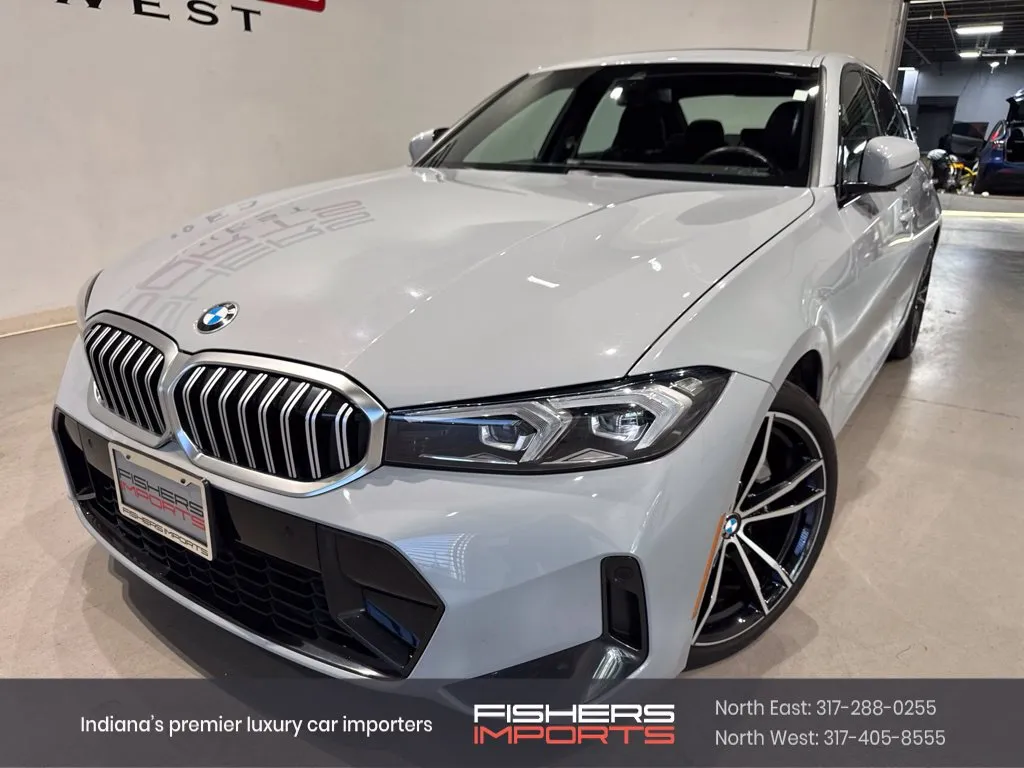 Gray 2023 BMW 3 Series 330i xDrive for sale in Indianapolis, IN