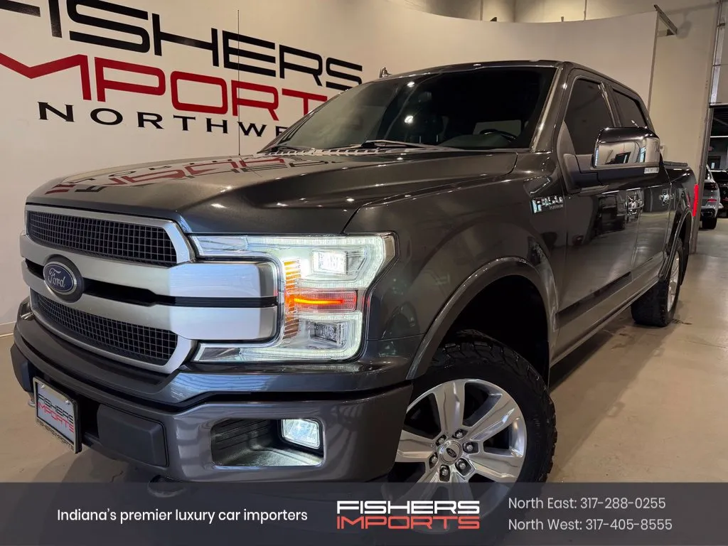 Gray 2019 Ford F-150 Platinum for sale in Indianapolis, IN