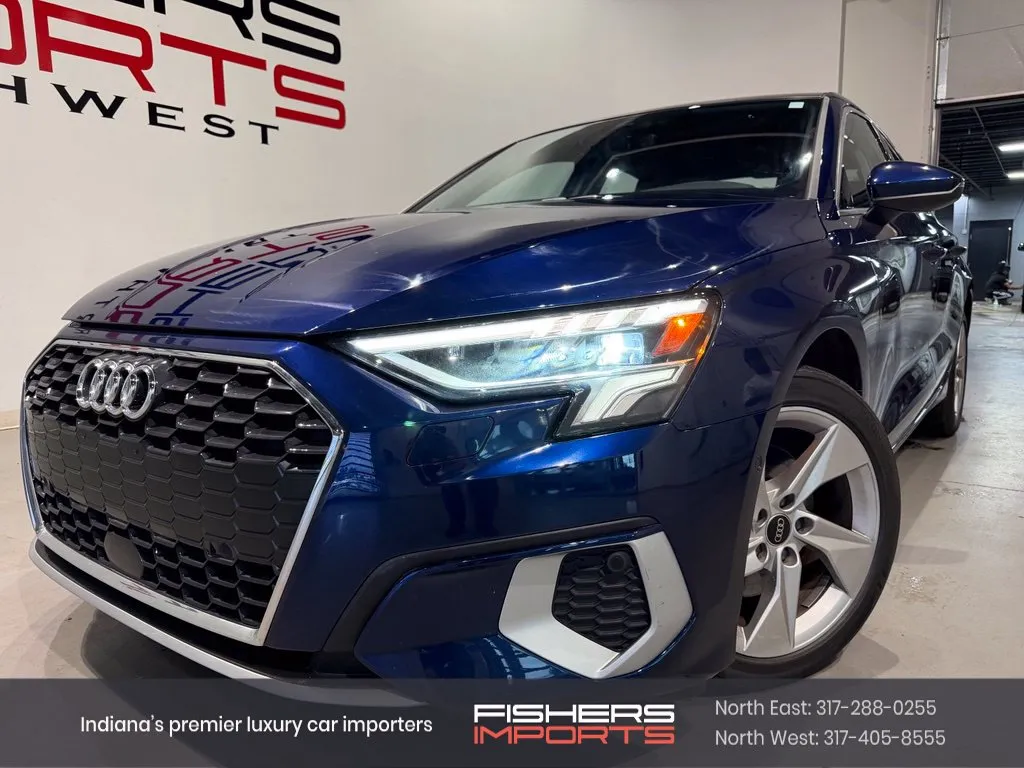 Blue 2023 Audi A3 40 Premium for sale in Indianapolis, IN