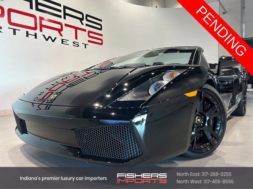 Black 2008 Lamborghini Gallardo for sale in Indianapolis, IN