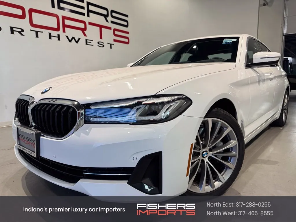 White 2023 BMW 5 Series 530i xDrive for sale in Indianapolis, IN
