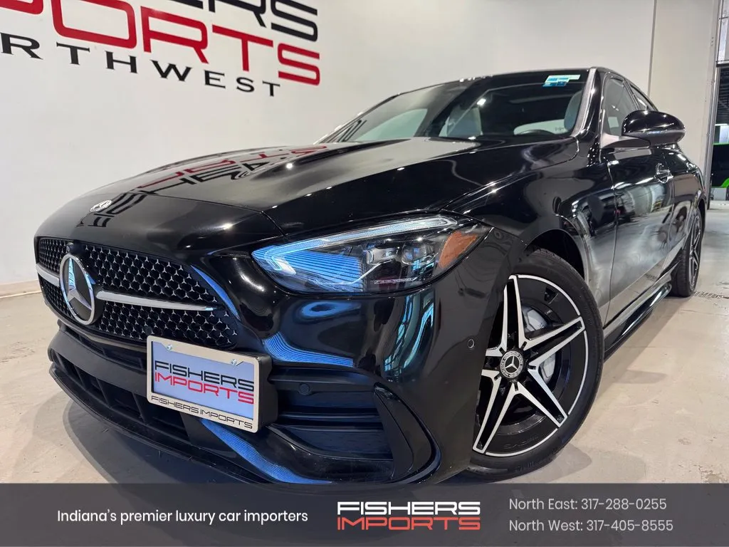 Black 2023 Mercedes-Benz C-Class C 300 for sale in Indianapolis, IN