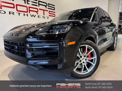 Black 2024 Porsche Cayenne E-Hybrid S for sale in Indianapolis, IN