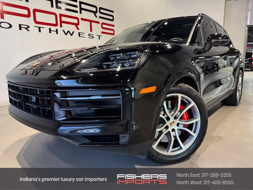 Black 2024 Porsche Cayenne E-Hybrid S for sale in Indianapolis, IN