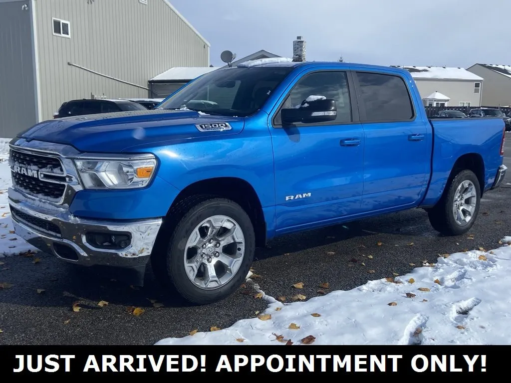 Blue 2022 Ram 1500 Big Horn for sale in Noblesville, IN