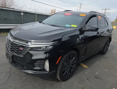 Black 2023 Chevrolet Equinox RS for sale in Noblesville, IN