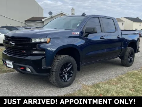 Blue 2020 Chevrolet Silverado 1500 LT Trail Boss for sale in Noblesville, IN