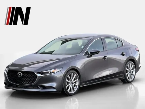 Gray 2019 Mazda Mazda3 Sedan w/Select Pkg for sale in Noblesville, IN