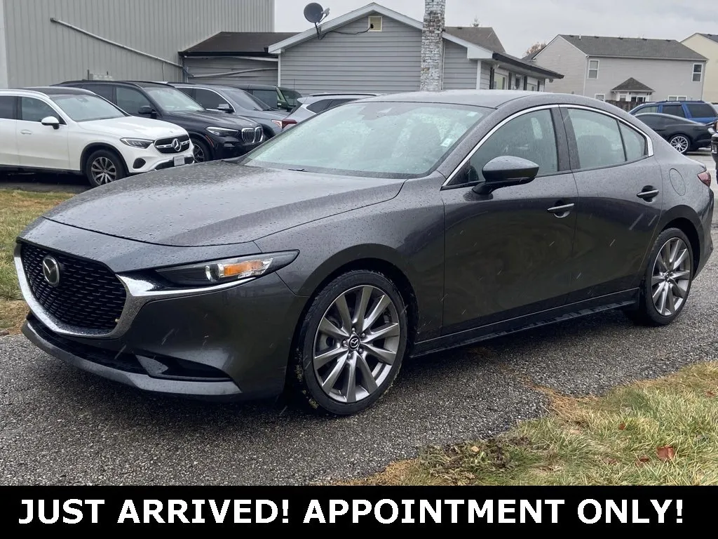 Gray 2019 Mazda Mazda3 Sedan w/Select Pkg for sale in Noblesville, IN