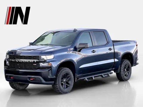 Blue 2020 Chevrolet Silverado 1500 Custom Trail Boss for sale in Noblesville, IN