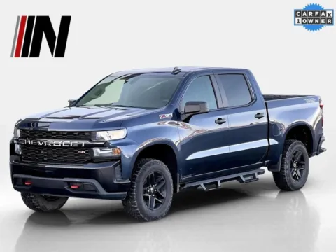 Blue 2020 Chevrolet Silverado 1500 Custom Trail Boss for sale in Noblesville, IN