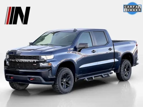 Blue 2020 Chevrolet Silverado 1500 Custom Trail Boss for sale in Noblesville, IN