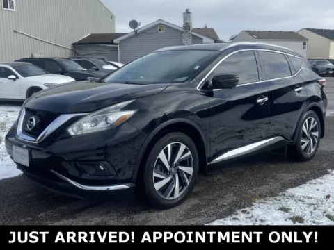 Black 2018 Nissan Murano Platinum for sale in Noblesville, IN