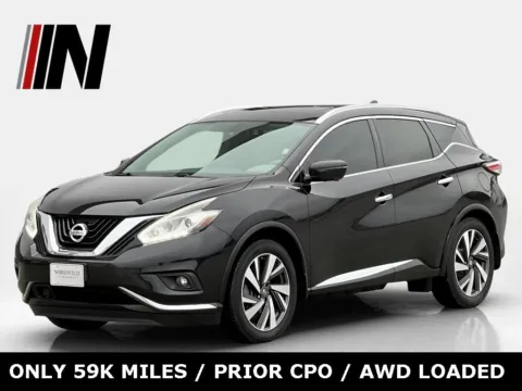Black 2018 Nissan Murano Platinum for sale in Noblesville, IN