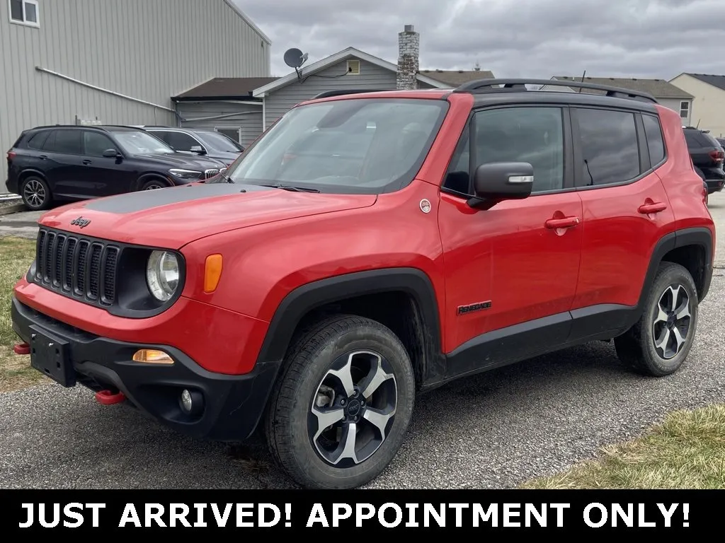 Red 2019 Jeep Renegade Trailhawk for sale in Noblesville, IN