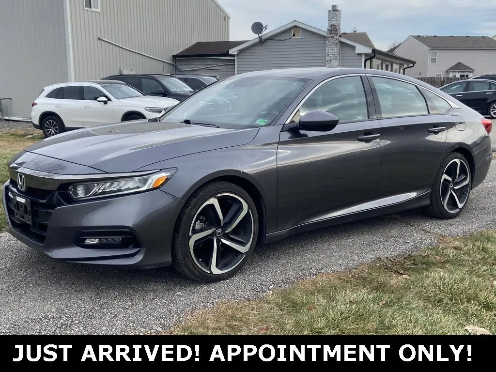 Gray 2018 Honda Accord Sedan Sport 1.5T for sale in Noblesville, IN