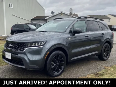 Gray 2022 Kia Sorento X-Line S for sale in Noblesville, IN