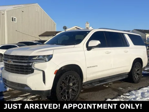 White 2021 Chevrolet Suburban LT for sale in Noblesville, IN