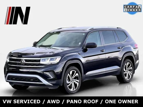 Black 2023 Volkswagen Atlas 3.6L V6 SEL for sale in Noblesville, IN