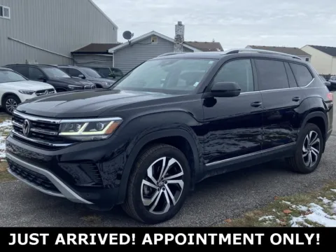 Black 2023 Volkswagen Atlas 3.6L V6 SEL for sale in Noblesville, IN