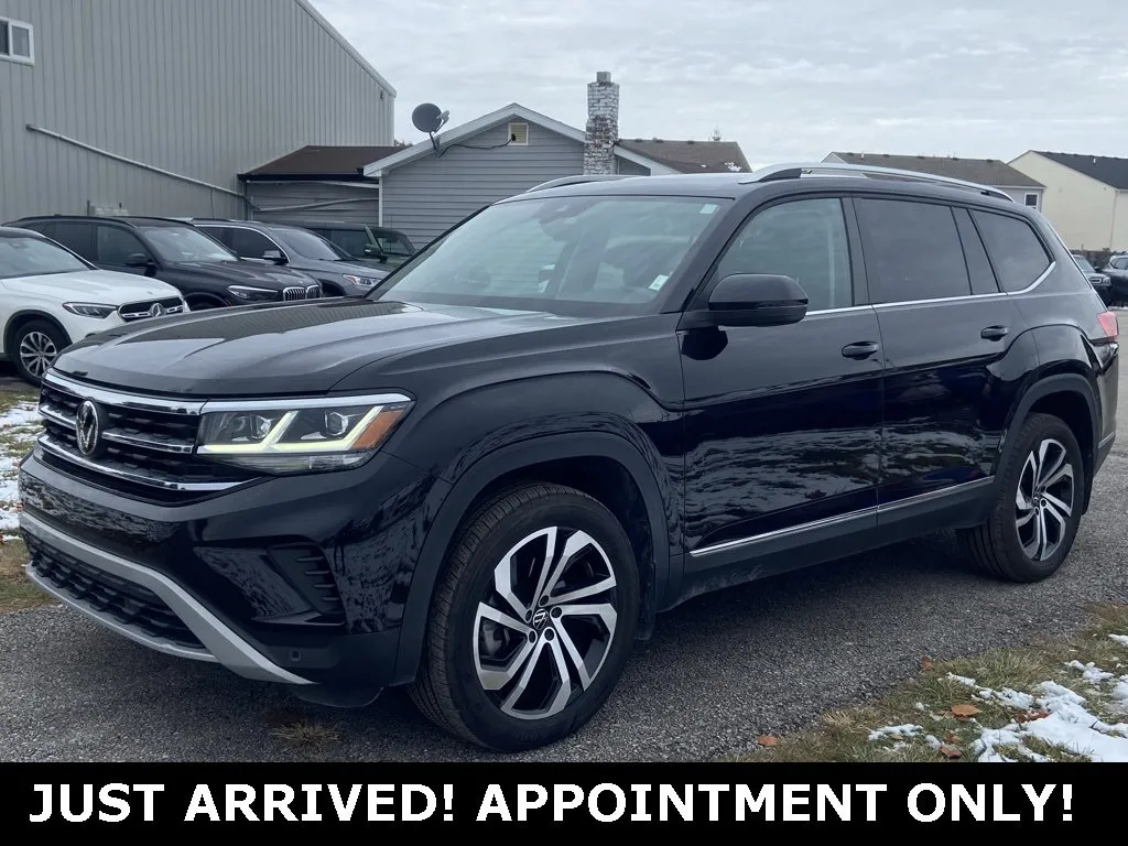 Black 2023 Volkswagen Atlas 3.6L V6 SEL for sale in Noblesville, IN