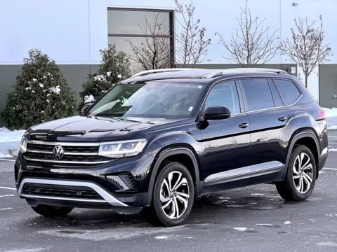 Black 2023 Volkswagen Atlas 3.6L V6 SEL for sale in Noblesville, IN