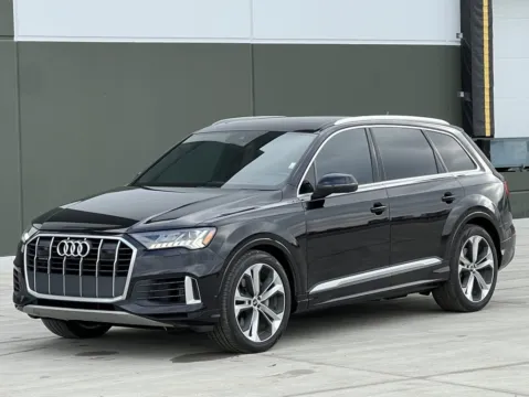 Black 2021 Audi Q7 Prestige for sale in Noblesville, IN