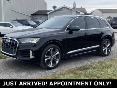 Black 2021 Audi Q7 Prestige for sale in Noblesville, IN
