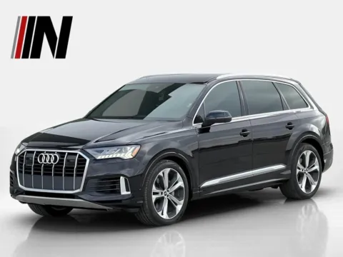 Black 2021 Audi Q7 Prestige for sale in Noblesville, IN