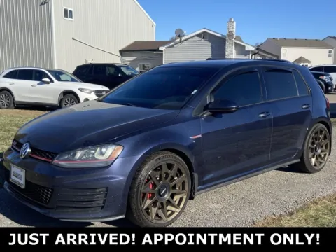 Blue 2016 Volkswagen Golf GTI Autobahn w/Performance Pkg for sale in Noblesville, IN