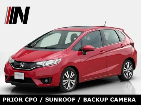 Red 2015 Honda Fit EX-L for sale in Noblesville, IN