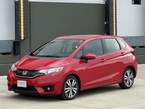 Red 2015 Honda Fit EX-L for sale in Noblesville, IN