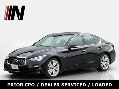 Black 2019 INFINITI Q50 3.0t SPORT for sale in Noblesville, IN