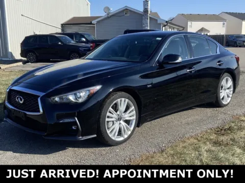 Black 2019 INFINITI Q50 3.0t SPORT for sale in Noblesville, IN