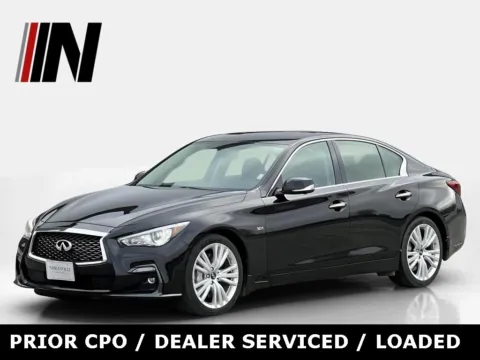 Black 2019 INFINITI Q50 3.0t SPORT for sale in Noblesville, IN