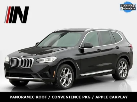 Black 2022 BMW X3 xDrive30i for sale in Noblesville, IN