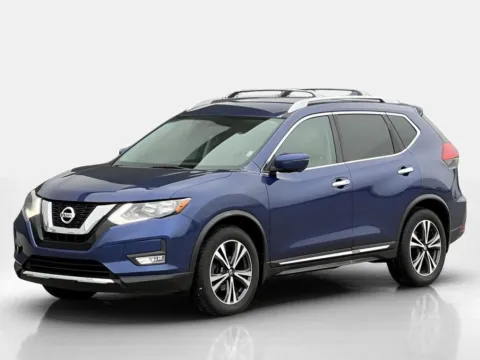 Blue 2017 Nissan Rogue SL for sale in Noblesville, IN