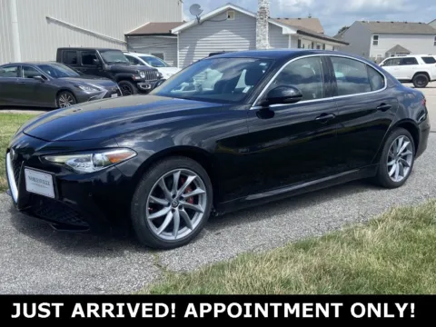 Black 2018 Alfa Romeo Giulia for sale in Noblesville, IN