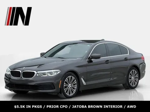 Brown 2019 BMW 5 Series 540i xDrive for sale in Noblesville, IN