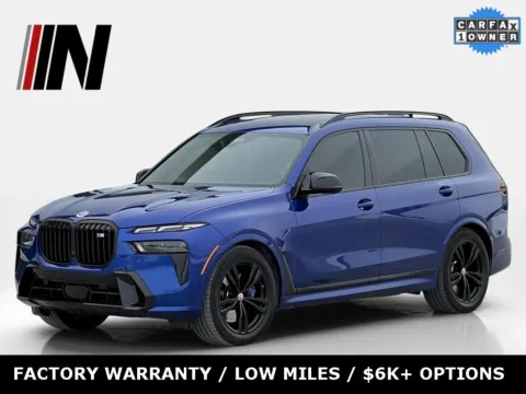 Blue 2023 BMW X7 M60i for sale in Noblesville, IN