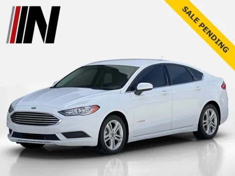 White 2018 Ford Fusion Hybrid SE for sale in Noblesville, IN